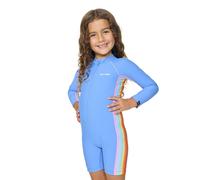 Rip Curl Kids Sun Revival Springsuit Shortie - Cornflower Blue - 1-2Y