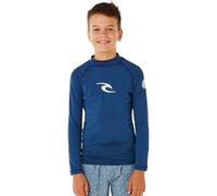 RIP CURL Kids Waves UPF Long Sleeve Rash Vest - Light Navy - 16Y