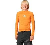 Rip Curl Waves Long Sleeve Rash Guard Orange 12 Years Kids