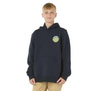 RIP CURL Kids Wetsuit Icon Pullover Sweatshirt Hoodie - Dark Navy - 14 Yrs