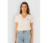 Rip Curl Layday Standard Short Sleeve T-shirt Beige L Woman