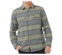 Rip Curl - Line Up Flannel Shirt - Shirt size M, grey