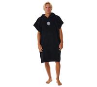 Rip Curl - Logo Hooded Towel - Surf poncho size One Size, black