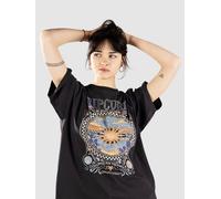 Rip Curl Luna Heritage Short Sleeve T-shirt Black,Grey XS Women