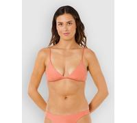 Rip Curl Luxe Surf Fixed Tri Bikini Top red XS