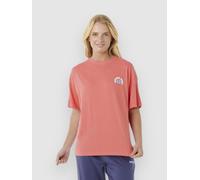 Rip Curl Luxe Surf Heritage Short Sleeve T-shirt Orange M Woman
