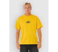 Rip Curl Medina Inner Vision Spray Short Sleeve T-shirt Yellow L Men