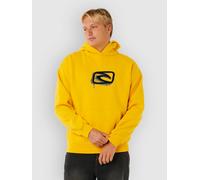 Rip Curl Medina Inner Visions Hoodie Yellow L Men