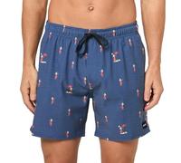 Rip Curl Men's 16" Fun Times Volley Boardshorts, Swim Trunk with Pockets Board Shorts, Navy/Red, XXL