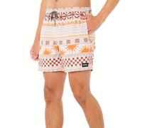 Rip Curl Men's 16" Fun Times Volley Boardshorts, Swim Trunk with Pockets, Burnt Orange, S