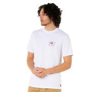 RIP CURL Men's Aots Cody Welsh Tee T Shirt Top White Size L