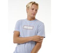 Rip Curl Mens Big Mumma Icon Short Sleeve Crew Neck T-Shirt - Spray Blue - 2XL