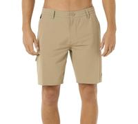 RIP CURL Mens Boardwalk Global Entry Cargo Shorts - Sand Dune - 34