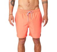 RIP CURL Mens Daily 16" Volley Swim Swimming Shorts - Coral - 2XL