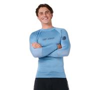 Rip Curl Dawn Patrol Perf Long Sleeve Rash Guard Blue L Men