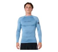 Rip Curl Dawn Patrol Perf Long Sleeve Rash Guard Blue L Men