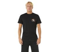 Ripcurl Men's Rip Curl Mens Desti Animals Short Sleeve T-Shirt - Black - Size: 44/Regular