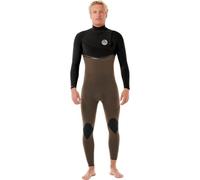 RIP CURL Mens E-Bomb 3/2mm Zip Free Wetsuit - Deep Rock