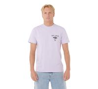 Rip Curl Mens Fade Out Icon Short Sleeve Crew Neck T-Shirt Top Tee