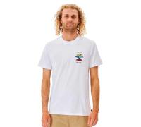 RIP CURL Men's Fade Out Icon T-Shirt Shirt (Pack of 1)