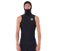 RIP CURL Mens Flashbomb E6 0.5mm Hooded Vest Top - Black - Easy Stretch - Composition : Neoprene (E6) - Thickness: 0.5mm