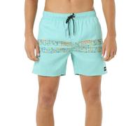 RIP CURL Mens Framed Volley Update Swim Shorts - Aqua - L