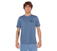 Rip Curl Men's Graphic Short Sleeve Crew Neck T-Shirt, Standard Fit, Bluefin Sportline F&b, Medium