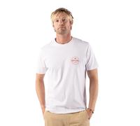 Rip Curl Men's Graphic Short Sleeve Crew Neck T-Shirt, Standard Fit, White Rip Curl Exc, S