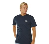 Rip Curl Hazey Days Short Sleeve T-shirt Blue L Men