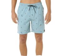 Rip Curl Men's Hula Breach Volley Board Shorts, Blue Lagoon 253, X-Large