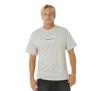 Rip Curl Men's Inner Visions Blast Over Tee Short Sleeve Top T Shirt Grey Marle Size XL