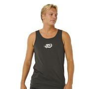 Rip Curl Men's Medina Inner Visions Tank Top T Shirt Washed Black Size XXL