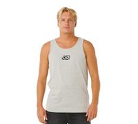 Rip Curl Mens Medina Inner Visions Tank Vest - Grey Marle - L