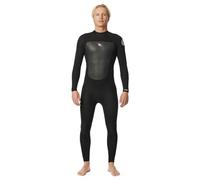 RIP CURL Mens Omega 3/2mm Back Zip Wetsuit - Black - Dive into the waves with the Omega 3/2 Back Zip Wetsuit