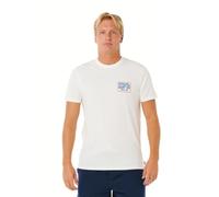 Rip Curl Men's Pacific Rinse Short Sleeve T-Shirt, Bone Sunrise, XL