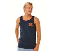 Rip Curl Men's Pacific Rinse Tank Top, Dark Navy Rinse, XXL