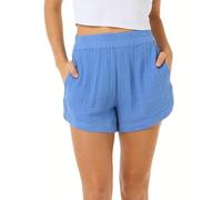 Rip Curl Men's Premium Casual Beach Short with Elastic Waistband, Blue, Medium