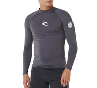 RIP CURL MENS RASH VEST.WAVES LONG SLEEVED GREY UV SUN GUARD PROTECTION TOP S26
