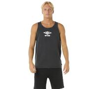 RIP CURL Men's Raw Energy Sloth Tank T Shirt Top Black Size L