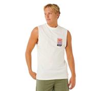Rip Curl Mens Search Dawn Muscle Vest - Bone - S