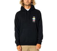 Rip Curl Search Icon Hoodie Black L Men