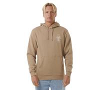 RIP CURL Mens Search Icon Sweatshirt Hoody Hoodie - Sand Dune - 3XL