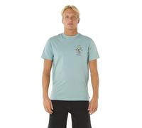 RIP CURL Men's Search Icon T-Shirt, Blue Lagoon 251, XL