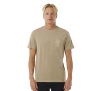 Rip Curl Men's Search Icon T-Shirt, Sand Dune, XL