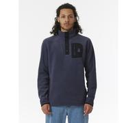 Rip Curl Mens Search Polar Half Zip Fleece Crew Neck Chest Pocket Winter Warm