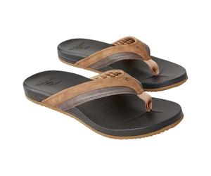RIP CURL Mens Soft Top Open Toe - Brown Tan - Lightweight - Step into comfort with the Soft Top Open Toe sandals