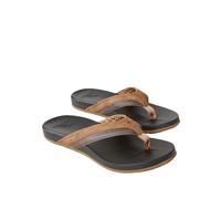 RIP CURL Mens Soft Top Open Toe Sandals Thongs Flip Flops - Black/Brown - 7 UK