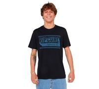 RIP CURL Men's Sportline Invader Tee T Shirt Top Black Size X-Large