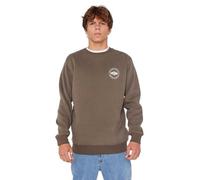 RIP CURL Mens Staple Crew Neck Graphic Logo Sweatshirt