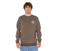 Rip Curl Mens Staple Crew Neck Graphic Logo Sweatshirt